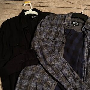 Flannel shirt pair